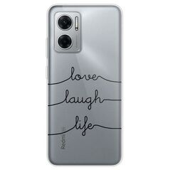 Θήκη TPU inos Xiaomi Redmi 10 5G Art Theme Love-Laugh-Life 5205598162702 5205598162702 έως και 12 άτοκες δόσεις