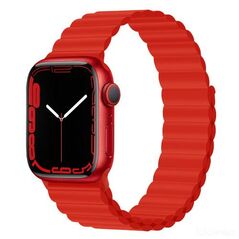 Λουράκι Devia Sport3 Silicone Magnet Apple Watch (38/ 40/ 41mm) Deluxe Κόκκινο 6938595364778 6938595364778 έως και 12 άτοκες δόσεις
