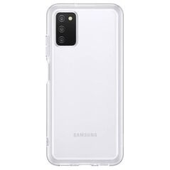 Θήκη Soft Clear Cover Samsung EF-QA038TTEG A037F Galaxy A03s Διάφανο 8806092752986 8806092752986 έως και 12 άτοκες δόσεις