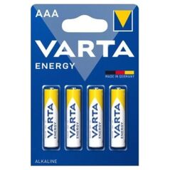 Μπαταρία Simply Alkaline Varta Energy AAA LR03 (4 τεμ.) 4008496626458 4008496626458 έως και 12 άτοκες δόσεις