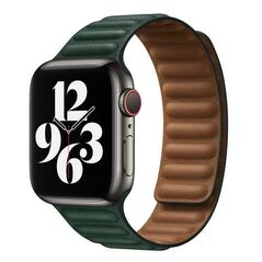 Λουράκι Devia Elegant Leather Apple Watch (38/ 40/ 41mm) Two-Tone Πράσινο 6938595364938 6938595364938 έως και 12 άτοκες δόσεις