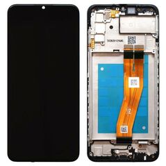 Οθόνη με Touch Screen & Μπροστινή Πρόσοψη Samsung A025F Galaxy A02s Μαύρο (Original) 1110301140591 1110301140591 έως και 12 άτοκες δόσεις