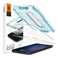 Tempered Glass Full Face Spigen Glas.tR EZ-FIT Apple iPhone 12/ 12 Pro (2 τεμ.) 8809710757110 8809710757110 έως και 12 άτοκες δόσεις