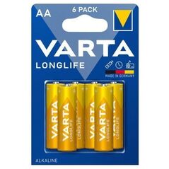 Μπαταρία Alkaline Varta Longlife AA LR06 (4+2 τεμ.) 4008496640836 4008496640836 έως και 12 άτοκες δόσεις