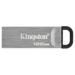 USB 3.2 Flash Disk Kingston Kyson DTKN USB A 128GB Ασημί 740617309119 740617309119 έως και 12 άτοκες δόσεις