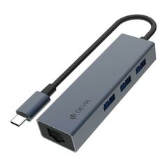 Hub USB C Devia EC621 4 σε 1 σε RJ45 Leopard Σκούρο Γκρι 6938595364235 6938595364235 έως και 12 άτοκες δόσεις