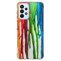 Θήκη TPU inos Samsung A235F Galaxy A23 4G Art Theme Vertical Watercolor 5205598158187 5205598158187 έως και 12 άτοκες δόσεις