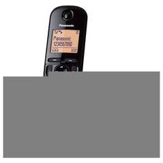 Ασύρματο Τηλέφωνο Panasonic KX-TGC250 Μαύρο 5025232927630 5025232927630 έως και 12 άτοκες δόσεις