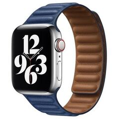 Λουράκι Devia Elegant Leather Apple Watch (38/ 40/ 41mm) Two-Tone Σκούρο Μπλε 6938595364976 6938595364976 έως και 12 άτοκες δόσεις