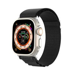 Λουράκι Dux Ducis Sport Nylon Woven Bracelet Apple Watch (42/ 44/ 45/ 49mm) Μαύρο 6934913026908 6934913026908 έως και 12 άτοκες δόσεις