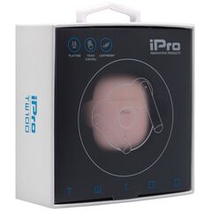 iPro True Wireless Bluetooth Earphones TW100 Pink (010701-0256) (IPRO010701-0256) έως 12 άτοκες Δόσεις