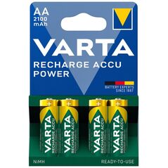 Επαναφορτιζόμενη Μπαταρία Varta Ready2use R6 AA Ni-MH  2100 mAh 4τμχ (56706B4) (VART56706B4) έως 12 άτοκες Δόσεις