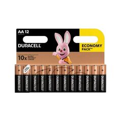 Duracell Αλκαλικές Μπαταρίες AA 1.5V 12τμχ (DRAALR6) (DURDRAALR6) έως 12 άτοκες Δόσεις