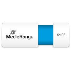 MediaRange USB 2.0  flash drive, color edition, light blue, 64GB (MR974) έως 12 άτοκες Δόσεις