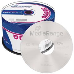 MediaRange CD-R 80' 700MB 52x Cake Box x 50 (MR207) έως 12 άτοκες Δόσεις
