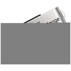 MediaRange USB 2.0 Flash Drive 64GB (Black/Silver) (MR912) έως 12 άτοκες Δόσεις