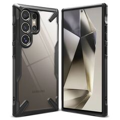 Ringke Husa pentru Samsung Galaxy S24 Ultra - Ringke Fusion X - Black 8809961783753 έως 12 άτοκες Δόσεις