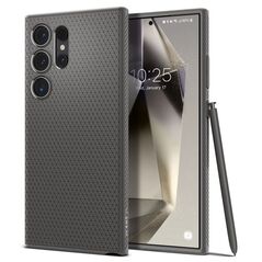 Spigen Husa pentru Samsung Galaxy S24 Ultra - Spigen Liquid Air - Granite Grey 8809971223515 έως 12 άτοκες Δόσεις