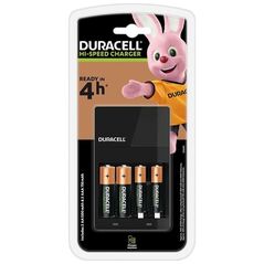 Duracell CEF14 Φορτιστής 4 Μπαταριών Ni-MH Μεγέθους AA/AAA Σετ με 2x AA 1300mAh και 2x AAA 750mAh (DCEF14)(DURDCEF14) έως 12 άτοκες Δόσεις