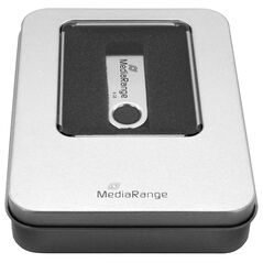 MediaRange Aluminum storage box, for USB flash drives, silver (MRBOX901) έως 12 άτοκες Δόσεις