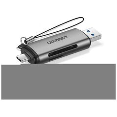 Ugreen 2-in-1 USB 3.0 / USB-C Card Reader (50706) (UGR50706) έως 12 άτοκες Δόσεις
