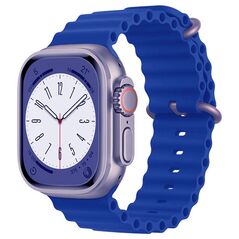 Techsuit Curea pentru Apple Watch 1/2/3/4/5/6/7/8/9/SE/SE 2/Ultra/Ultra 2 (42/44/45/49mm) - Techsuit Watchband (W038) - Blue 5949419088634 έως 12 άτοκες Δόσεις