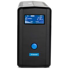 Tescom Leo Plus LCD 650AP UPS Line Interactive (UPS.0785) (TSLCD650AP) έως 12 άτοκες Δόσεις