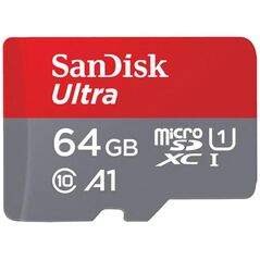Sandisk microSDHC UHS-I 64GB (SDSQUAB-064G-GN6IA) (SANSDSQUAB-064G-GN6IA) έως 12 άτοκες Δόσεις