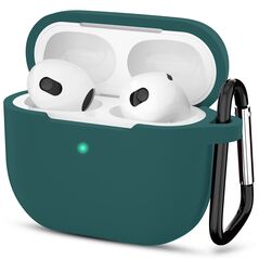 Techsuit Techsuit - Silicone Case - for Apple AirPods 3, Smooth Ultrathin Material - Dark Green 5949419085206 έως 12 άτοκες Δόσεις