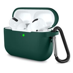 Techsuit Techsuit - Silicone Case - for Apple AirPods Pro 1 / 2, Smooth Ultrathin Material - Dark Green 5949419085152 έως 12 άτοκες Δόσεις