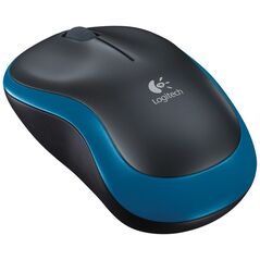 Logitech M185 Optical Mouse (2236) (Black/Blue, Wireless) (LOGM185BLKBLUE) έως 12 άτοκες Δόσεις