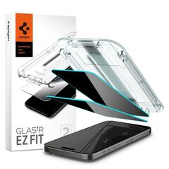 Tempered Glass Full Face Spigen Glas.tR EZ-FIT Privacy Apple iPhone 15 Pro (2 τεμ.) 8809896752169 8809896752169 έως και 12 άτοκες δόσεις