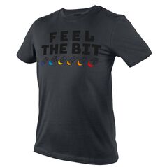 NEO TOOLS T-Shirt Feel the Bit σκούρο γκρι 81-641-XL/54 έως 12 άτοκες Δόσεις