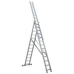 Bormann pro Bhl5100 Σκαλα Τριπλη  3x11 8.12m 029663 έως 12 Άτοκες Δόσεις