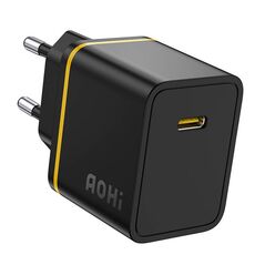 AOHI AOHI Wall charger A325 USB-C 30W (black) 051258 6973939550516 AOC-C015 έως και 12 άτοκες δόσεις