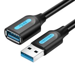 Vention Extension Cable USB 3.0 male to female Vention CBHBH 2m Black 056479 6922794748880 CBHBH έως και 12 άτοκες δόσεις