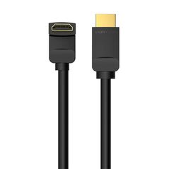Vention Cable HDMI 2.0 Vention AAQBH 2m, Angled 270°, 4K 60Hz (black) 056389 6922794745360 AAQBH έως και 12 άτοκες δόσεις
