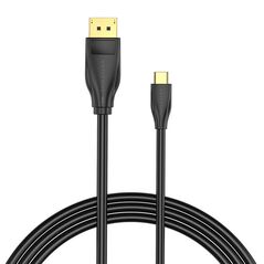 Vention USB-C to DisplayPort 1.4 Cable Vention CGYBH, 2m, 8K 60Hz/4K 120Hz (black) 056316 6922794756045 CGYBH έως και 12 άτοκες δόσεις
