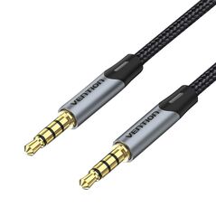 Vention TRRS 3.5mm Male to Male Aux Cable 0.5m Vention BAQHD Gray 056438 6922794751255 BAQHD έως και 12 άτοκες δόσεις
