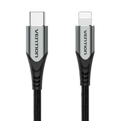 Vention USB-C 2.0 to Lightning Cable Vention TACHH 2m MFi Gray 056670 6922794744752 TACHH έως και 12 άτοκες δόσεις