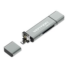 Vention Multifunctional USB2.0 Card Reader Vention CCJH0 Gray 056486 6922794736542 CCJH0 έως και 12 άτοκες δόσεις