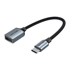 Vention USB-C 2.0 Male to USB Female OTG Cable Vention CCWHB 0.15m, 2A, Gray 056488 6922794755062 CCWHB έως και 12 άτοκες δόσεις