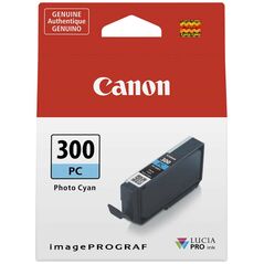 Canon PFI-300 Μελάνι Εκτυπωτή InkJet Photo Κυανό (4197C001) (CANPFI-300PC) έως 12 άτοκες Δόσεις