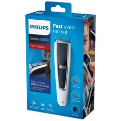 Philips Series 5000 Επαναφορτιζόμενη Κουρευτική Μηχανή Λευκή (HC5610/15) (PHIHC5610.15) έως 12 άτοκες Δόσεις