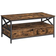 Vasagle Coffee Table 100 x 55 x 45 cm (LCT201B01) (VASLCT201B01) έως 12 άτοκες Δόσεις