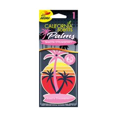 California Scents Odorizant pentru Masina - California Scents - Shasta Strawberry 7638900852981 έως 12 άτοκες Δόσεις