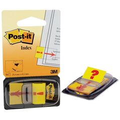 Σελιδοδείκτες 3M Post-It 25.4 χ 43.2 mm (Κίτρινο) (MMM680Y) έως 12 άτοκες Δόσεις