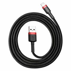 Baseus Baseus Cafule USB Lightning Cable 2,4A 0,5m (Red+Black) 020110  CALKLF-A19 έως και 12 άτοκες δόσεις 6953156274945