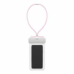 Baseus Baseus Let's Go Universal waterproof case for smartphones (pink) 022459  ACFSD-D24 έως και 12 άτοκες δόσεις 6953156220782