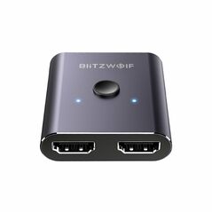BlitzWolf Switch Box BlitzWolf BW-HDC2, HDMI 2x1, 4K (grey) 022824  BW-HDC2 έως και 12 άτοκες δόσεις 5907489605816